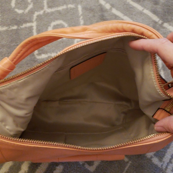 Coach - Rare Leather Hobo Purse "Kristen" - Picture 2 of 6